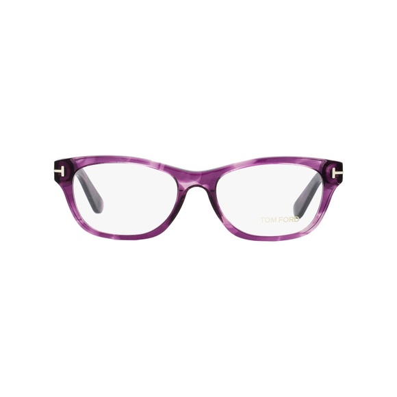 New TOM FORD TF5425 081 43 17 140 Eyeglasses Unisex Eyeglasses Violet Acetate - Picture 1 of 4